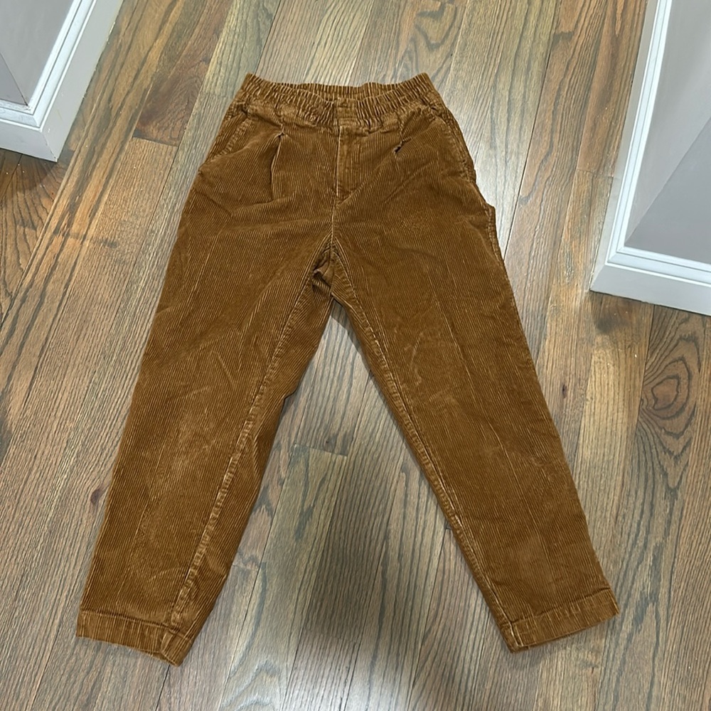 Gap high waisted, brown corduroy, wide leg pants